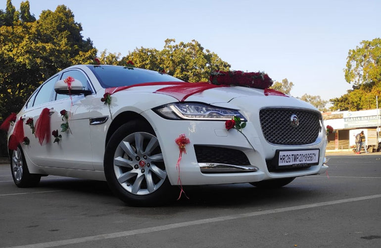 Book Luxury Wedding Jaguar Xf Car For Marriage